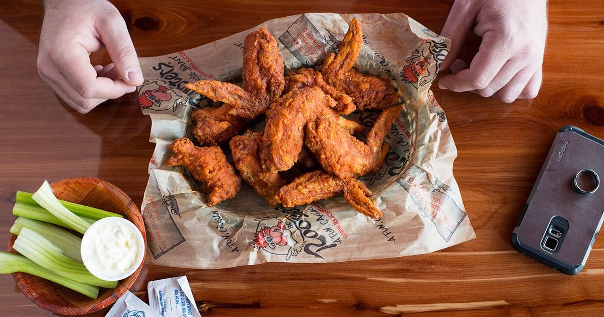 Roosters Wings Visit Canton