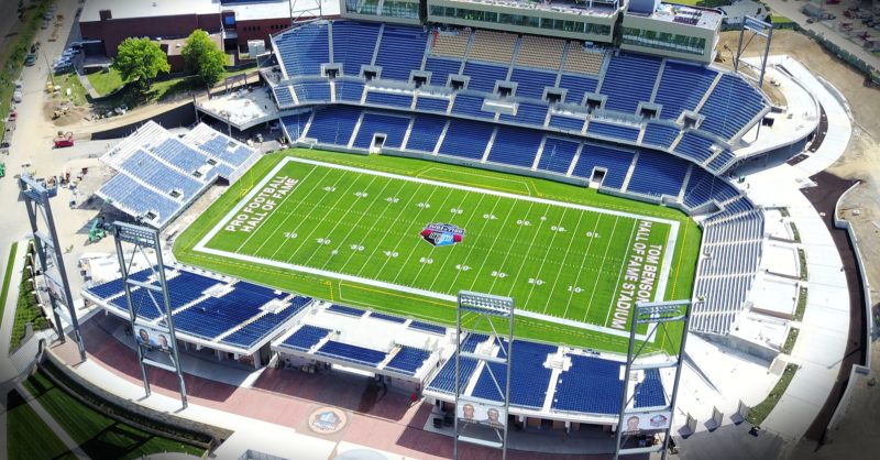 tom benson stadium seating view