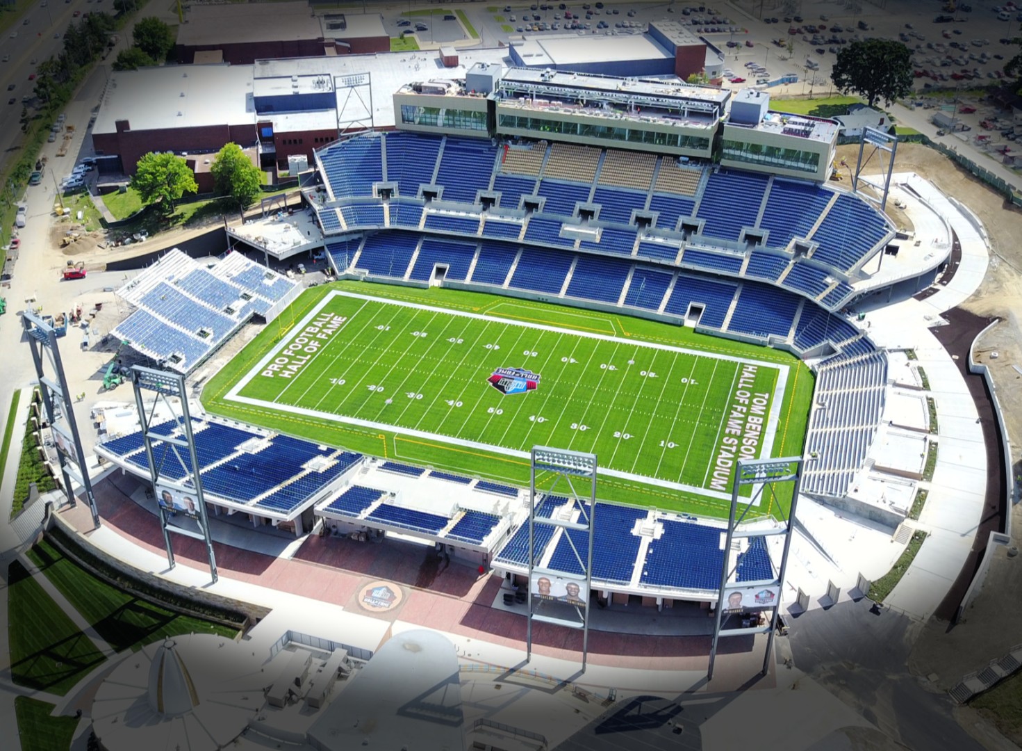 Tom Benson Hall Of Fame Stadium Visit